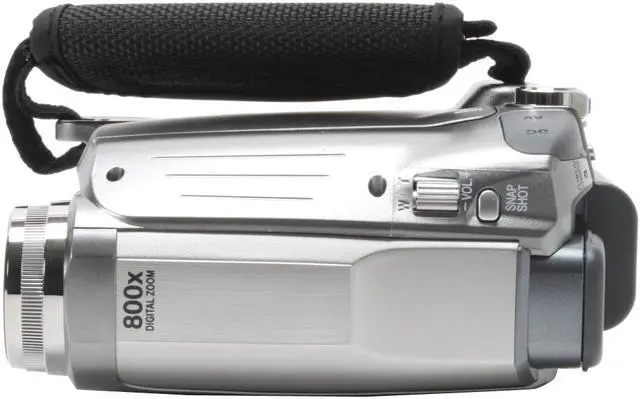 Alt view image 8 of 13 - JVC GR-D750 1/6" CCD 2.7" LCD 34X Optical Zoom MiniDV Camcorder