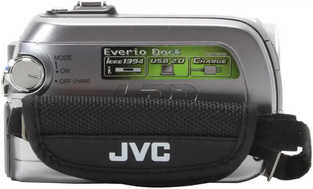 Alt view image 7 of 14 - JVC GZ-MG155 Black&Silver 1.07MP 32X Optical Zoom 30GB Hard Disk Drive Digital Camcorder