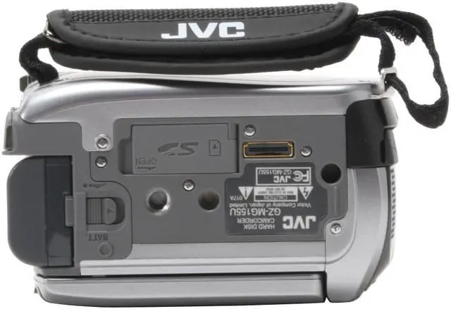 Alt view image 9 of 14 - JVC GZ-MG155 Black&Silver 1.07MP 32X Optical Zoom 30GB Hard Disk Drive Digital Camcorder