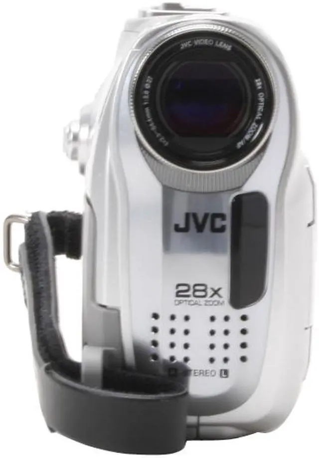 Alt view image 3 of 13 - JVC GR-D347US 1/6" CCD 2.5" LCD 28X Optical Zoom MiniDV Camcorder