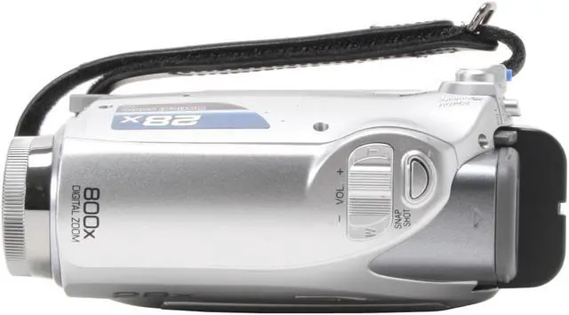 Alt view image 8 of 13 - JVC GR-D347US 1/6" CCD 2.5" LCD 28X Optical Zoom MiniDV Camcorder