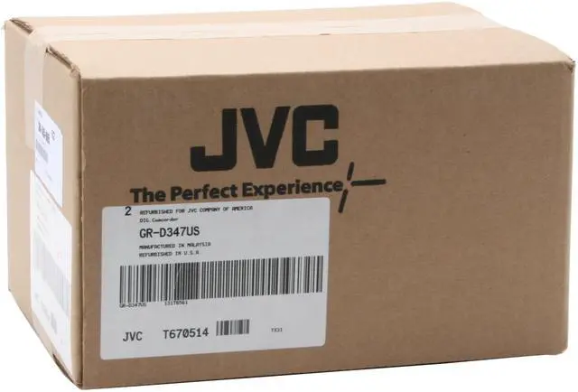 Alt view image 13 of 13 - JVC GR-D347US 1/6" CCD 2.5" LCD 28X Optical Zoom MiniDV Camcorder