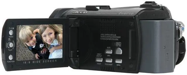 JVC Everio GZ-HD6 Black 3CCD 2.8