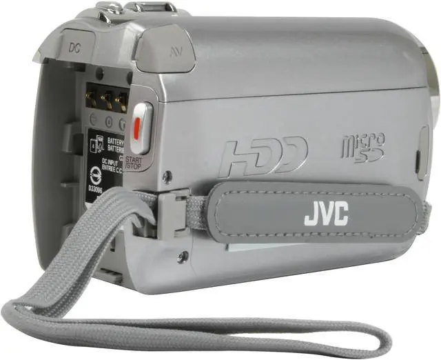 Alt view image 6 of 14 - JVC Everio GZ-MG630S DIAMOND Silver 1/6" CCD 2.7" 123K 35X Optical Zoom 60 GB Internal Hard Disk Drive Camcorder