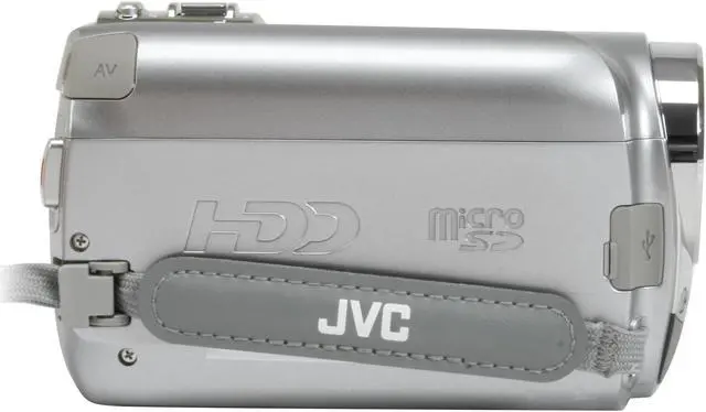 Alt view image 7 of 14 - JVC Everio GZ-MG630S DIAMOND Silver 1/6" CCD 2.7" 123K 35X Optical Zoom 60 GB Internal Hard Disk Drive Camcorder