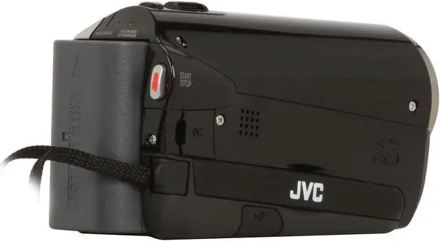 Alt view image 5 of 12 - JVC Everio GZ-MS130B Black 1/6" CCD 2.7" 123K 35X Optical Zoom 16GB Internal Memory Camcorder