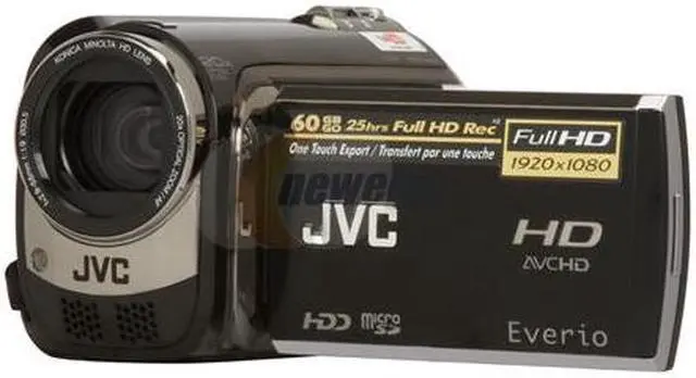 Main image of JVC  Everio GZ-HD300B Black 1/4.1" 3.05 MP CMOS 2.7" 123K 20X Optical Zoom Internal 60GB Hard Disk Full HD Camcorder