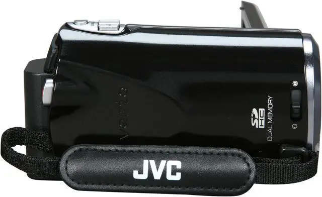 Alt view image 3 of 9 - JVC Everio GZ-MS230 Black 1/6" CCD 2.7" LCD 39X Optical Zoom 8GB Flash Memory Camera