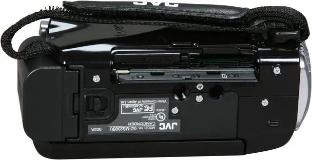 Alt view image 7 of 9 - JVC Everio GZ-MS230 Black 1/6" CCD 2.7" LCD 39X Optical Zoom 8GB Flash Memory Camera