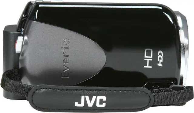 Alt view image 3 of 7 - JVC Everio GZ-HD500 Black 1/5.8" CMOS 2.7" LCD 20X Optical Zoom 80GB HDD Full HD Camcorder