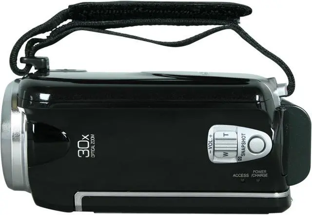 Alt view image 6 of 9 - JVC Everio GZ-HD620 Black 1/4" Back-illuminated CMOS 30X Optical Zoom 120GB HD Camcorder
