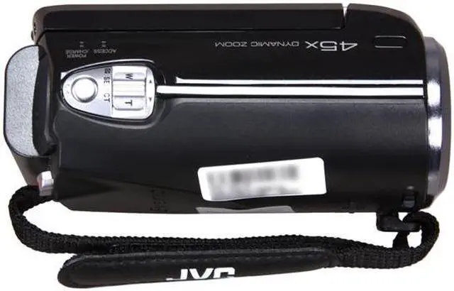 Alt view image 6 of 8 - JVC Everio GZ-MS110 Black 1/6" CCD 39X Optical Zoom HDD/Flash Memory Camcorder