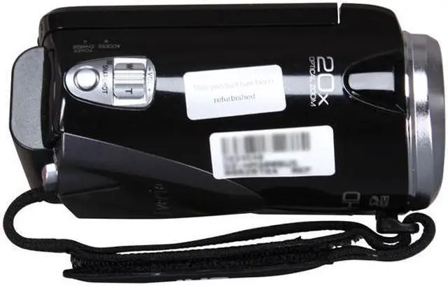 Alt view image 6 of 8 - JVC Everio GZ-HM300 Black 1/5.8" CMOS 2.7" LCD 20X Optical Zoom Full HD HDD/Flash Memory Camcorder