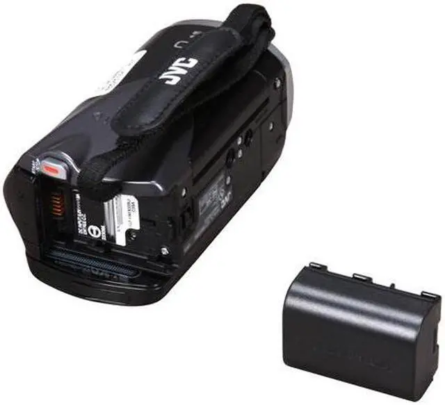 Alt view image 7 of 8 - JVC Everio GZ-HM300 Black 1/5.8" CMOS 2.7" LCD 20X Optical Zoom Full HD HDD/Flash Memory Camcorder