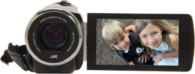 Refurbished: JVC Everio GZ-E200 Black Full HD Camcorder Refurbished: JVC Everio GZ-E200 Black Full HD Camcorder