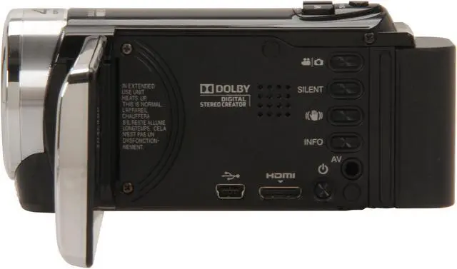 Alt view image 3 of 8 - JVC GZ-E200BUS 1080p HD Everio Digital Video Camera Video Camera with 3-Inch LCD Screen (Black)