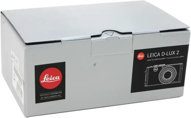 Alt view image 10 of 10 - Leica D-LUX 2 Silver 8.4MP 4X Optical Zoom 28mm Wide Angle Digital Camera