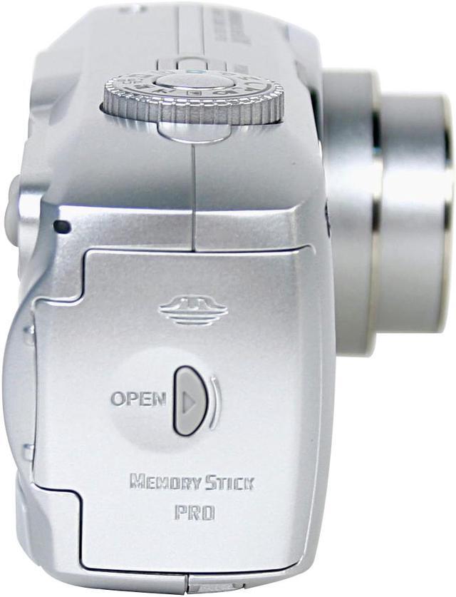 Alt view image 5 of 9 - SONY DSC-P73 Silver 4.1MP 3X Optical Zoom Digital Camera