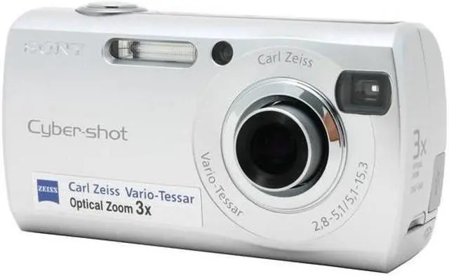 Alt view image 3 of 9 - SONY DSC-S40 Silver 4.0MP 3X Optical Zoom Digital Camera