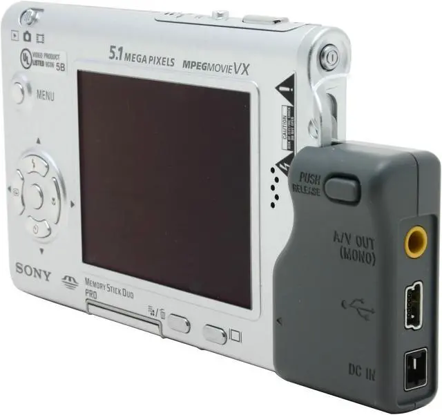 Alt view image 10 of 12 - SONY DSC-T7 Silver 5.1 MP 2.5" 230K LCD 3X Optical Zoom Digital Camera