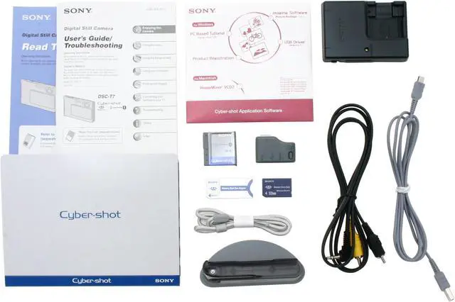 Alt view image 11 of 12 - SONY DSC-T7 Silver 5.1 MP 2.5" 230K LCD 3X Optical Zoom Digital Camera