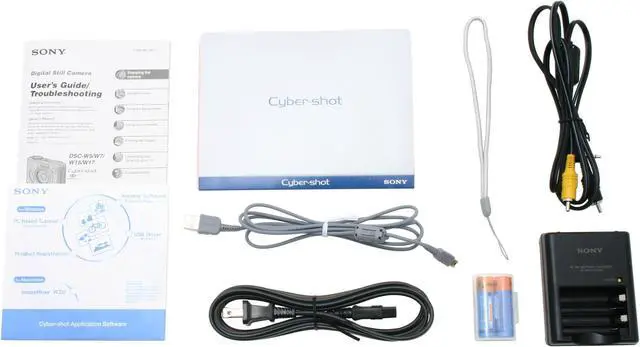 Alt view image 8 of 9 - SONY DSC-W7 Silver 7.2MP 3X Optical Zoom Digital Camera