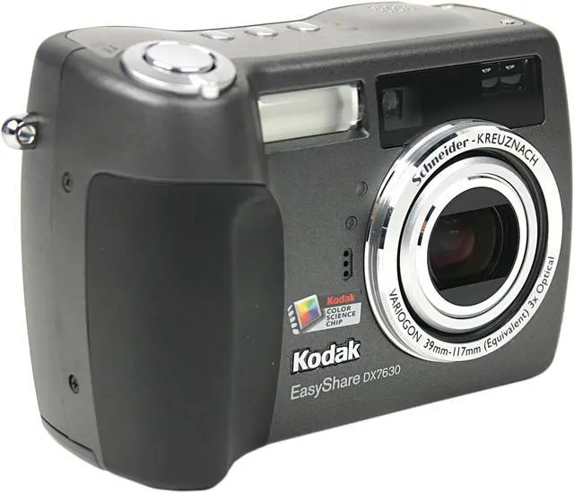 Alt view image 4 of 10 - Kodak EASYSHARE DX7630 Black 6.1MP 3X Optical Zoom Digital Camera