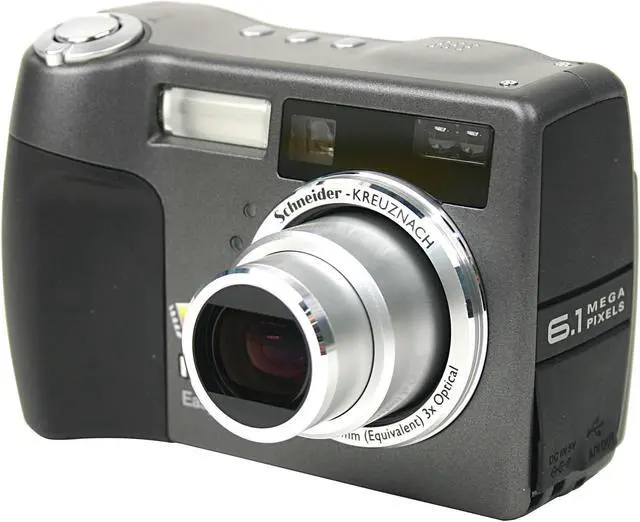 Alt view image 3 of 10 - Kodak EASYSHARE DX7630 Black 6.1MP 3X Optical Zoom Digital Camera