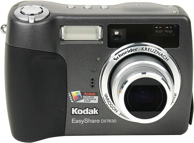 Alt view image 2 of 10 - Kodak EASYSHARE DX7630 Black 6.1MP 3X Optical Zoom Digital Camera