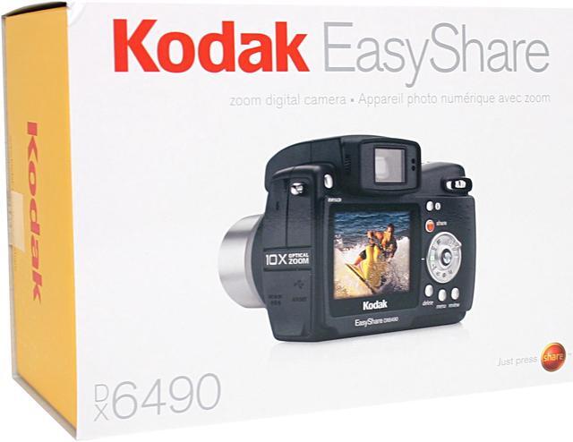 Alt view image 8 of 8 - Kodak EASYSHARE DX6490 Black 4.0MP 10X Optical Zoom Digital Camera