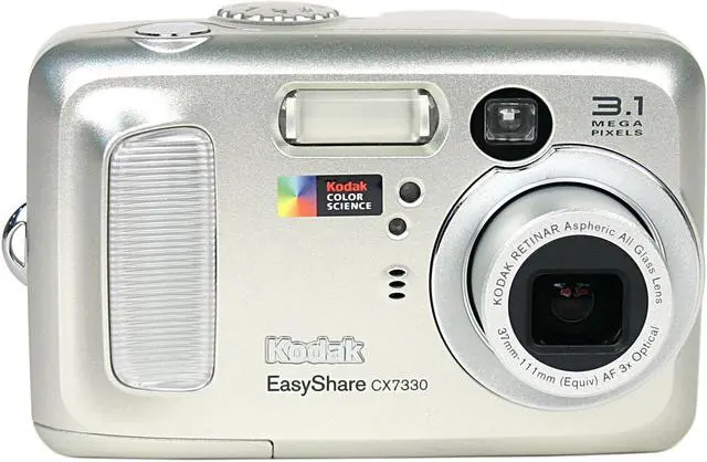 Alt view image 2 of 9 - Kodak EASYSHARE CX7330 Silver 3.1MP 3X Optical Zoom Digital Camera
