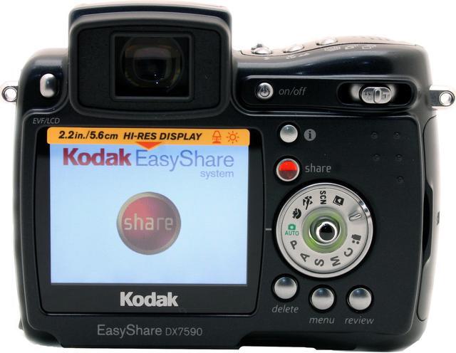 Alt view image 8 of 13 - Kodak EasyShare DX7590 (8742439) Black 5.0MP 10X Optical Zoom Digital Camera w/Camera Dock 6000