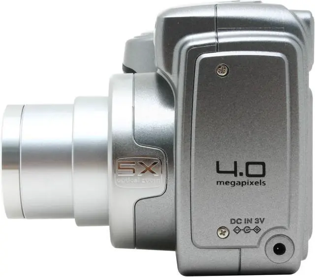 Alt view image 4 of 9 - Kodak EasyShare Z700 Silver 4.0MP 5X Optical Zoom Digital Camera