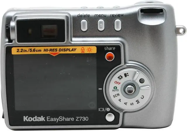 Alt view image 5 of 9 - Kodak EasyShare Z730 Silver 5.0 MP 4X Optical Zoom Digital Camera