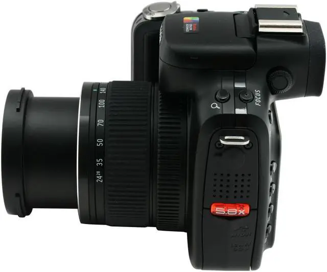 Alt view image 3 of 9 - Kodak EASYSHARE P880 Black 8.0MP 5.8X Optical Zoom 24mm Wide Angle Digital Camera
