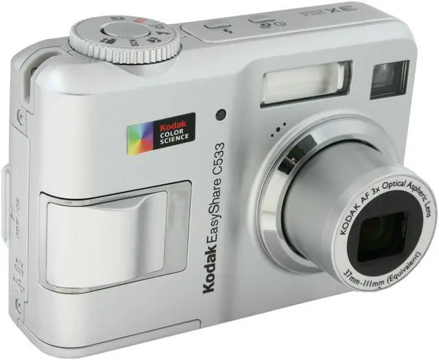 Kodak EasyShare C533 Silver 5.0 MP Digital Camera - Newegg.com