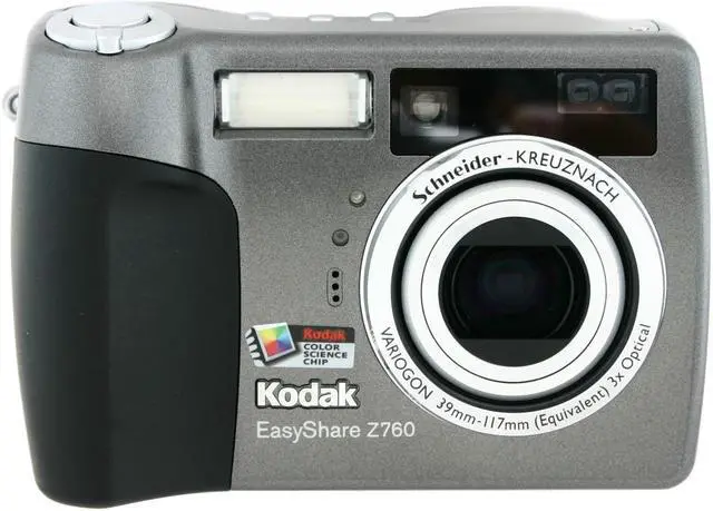 Alt view image 3 of 8 - Kodak Z760 Black 6.1 MP 3X Optical Zoom Digital Camera