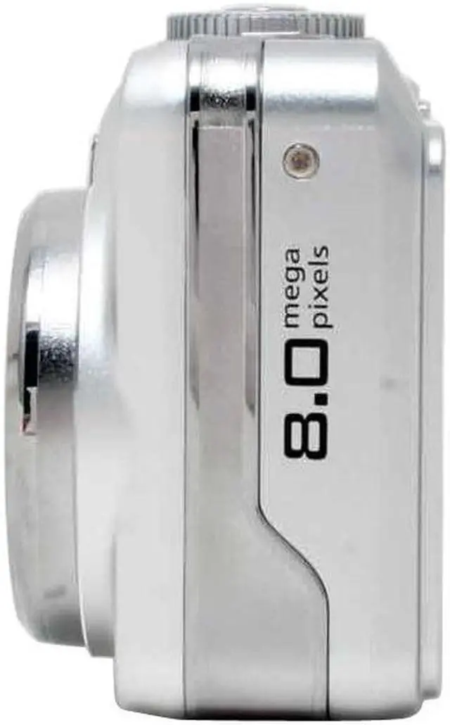 Alt view image 5 of 11 - Kodak C875 Silver 8.0 MP 5X Optical Zoom Digital Camera