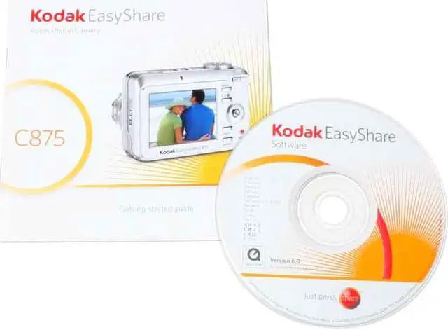 Alt view image 10 of 11 - Kodak C875 Silver 8.0 MP 5X Optical Zoom Digital Camera