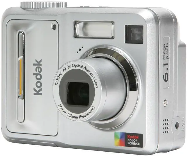 Kodak EasyShare C653 Silver 6.1 MP Digital Camera - Newegg.com