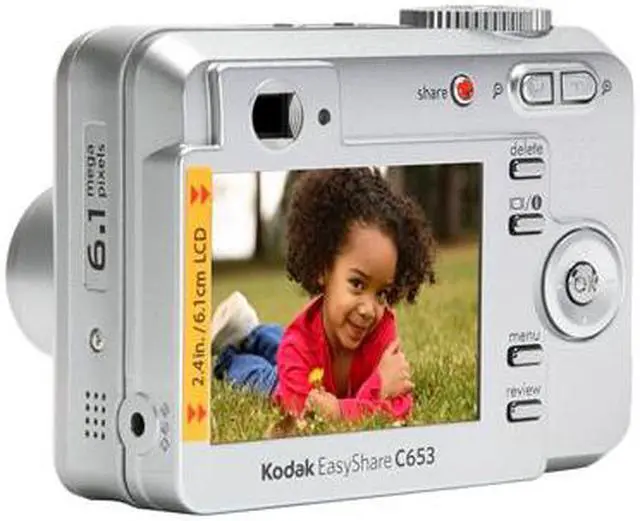 Kodak EasyShare C653 Silver 6.1 MP Digital Camera - Newegg.com