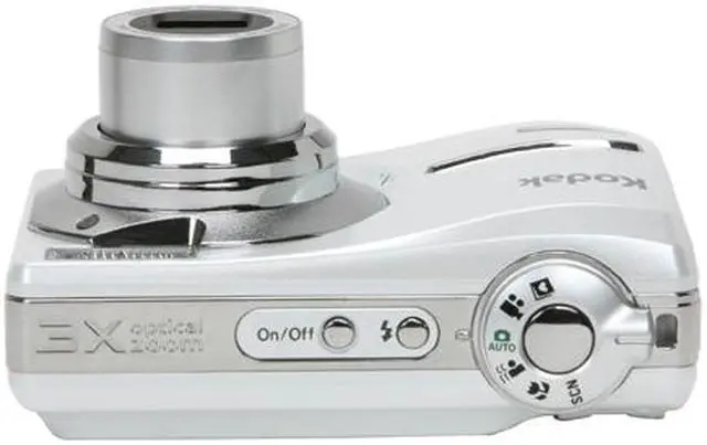 Alt view image 9 of 11 - Kodak EasyShare C613 Pearl White 6.16 MP 3X Optical Zoom Digital Camera