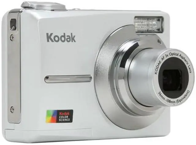Alt view image 7 of 11 - Kodak EasyShare C613 Pearl White 6.16 MP 3X Optical Zoom Digital Camera