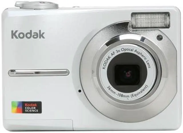 Alt view image 8 of 11 - Kodak EasyShare C613 Pearl White 6.16 MP 3X Optical Zoom Digital Camera
