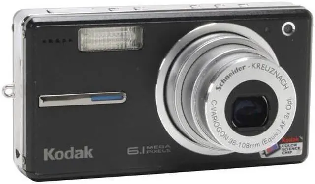Refurbished: Kodak EasyShare V603 Black 6.1 MP Digital Camera