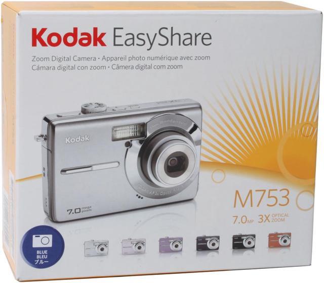 Alt view image 2 of 2 - Kodak EasyShare M753 Blue 7.0 MP 3X Optical Zoom Digital Camera