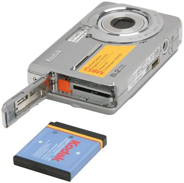 Alt view image 10 of 11 - Kodak EasyShare M853 Silver 8.2 MP 3X Optical Zoom Digital Camera