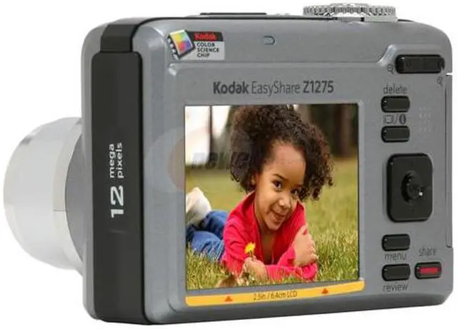 Kodak EasyShare Z1275 Gray 12.1 MP Digital Camera - Newegg.com