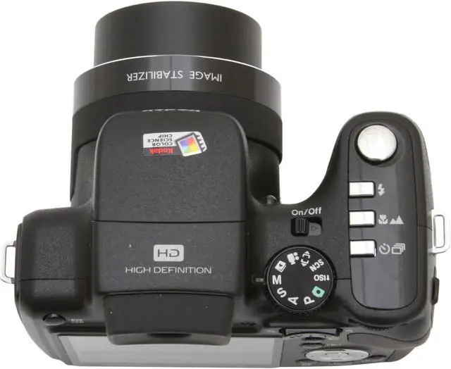 Alt view image 9 of 11 - Kodak EasyShare Z812 IS Black 8.2 MP 2.5" 230K LCD 12X Optical Zoom Digital Camera HDTV Output