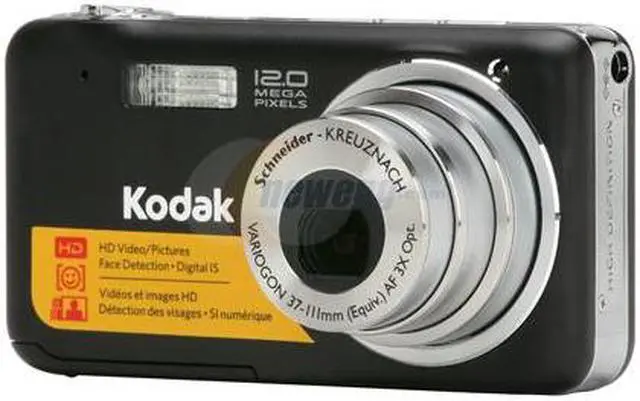 Kodak EasyShare V1233 Black 12.1 MP Digital Camera - Newegg.com